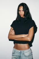 RIB KNIT VEST | Zara US