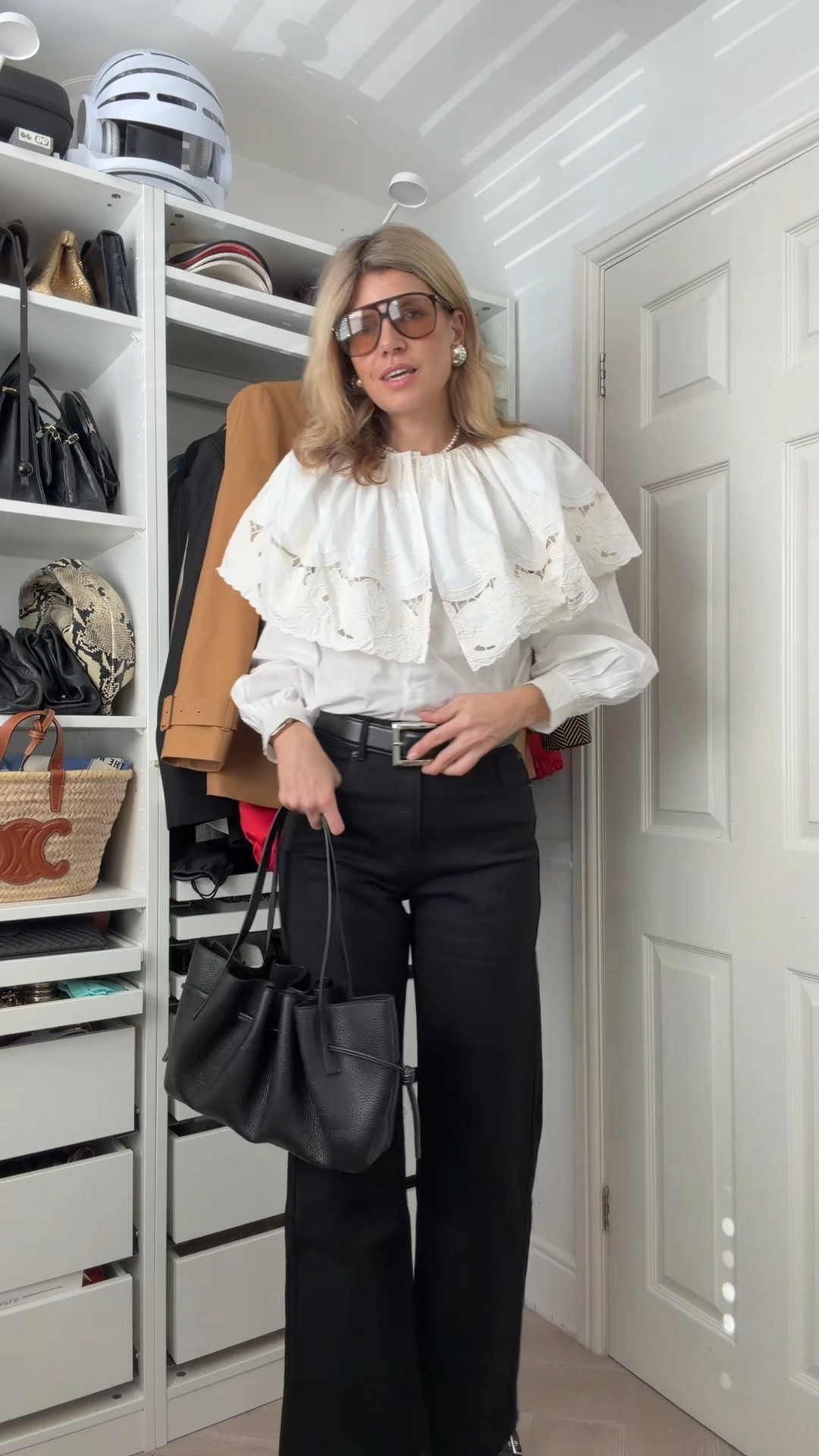 Sezane haul, Sezane blouse, Sezane jeans, black boots, yuzefi bag, ysl sunglasses

#LTKautumn #LTKFashionMonth #LTKeurope