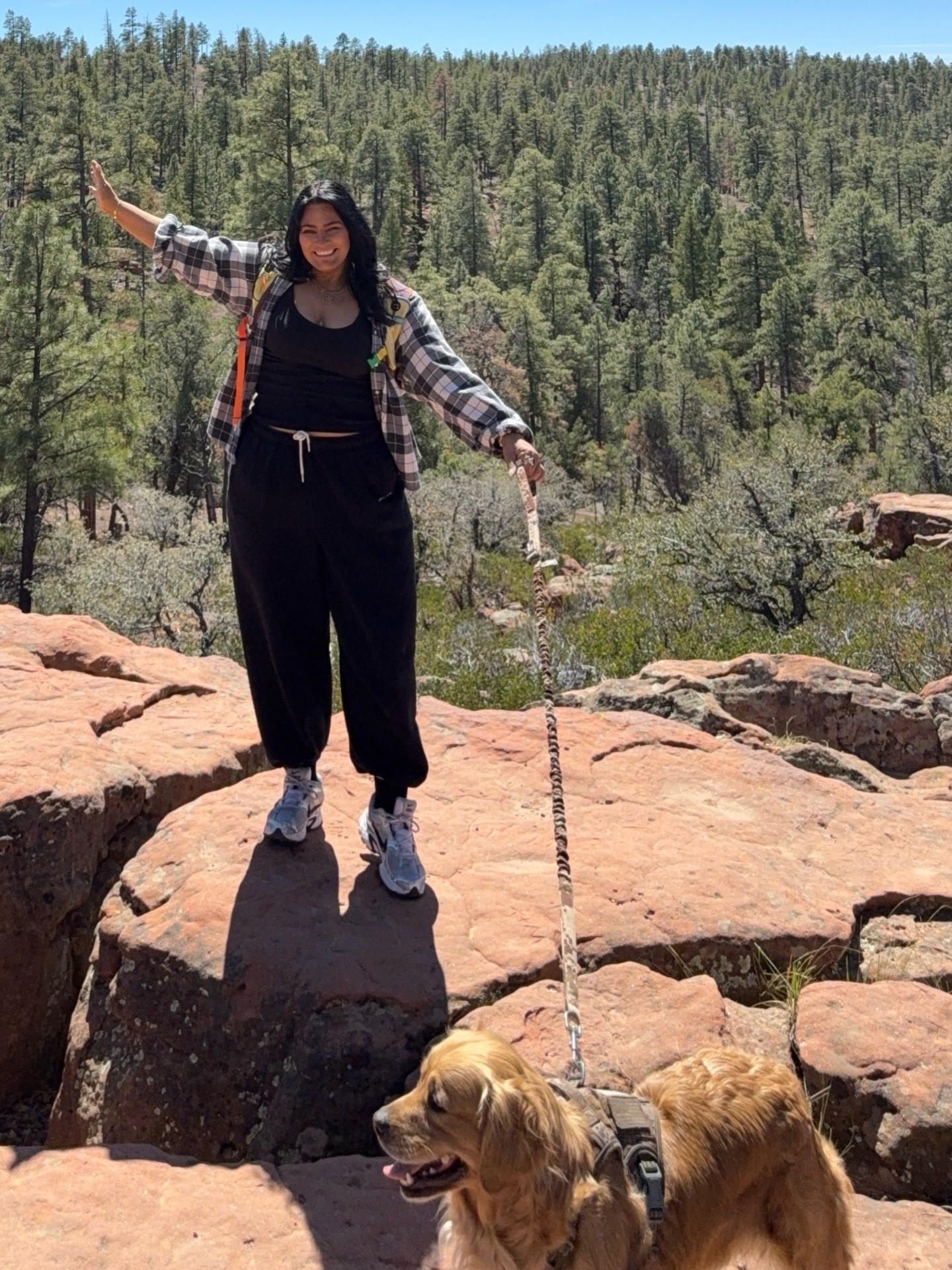 Hiking outfit wearing XL in everything 5’6” 225lbs size 16/18 

#LTKMidsize #LTKfitnessgoals #LTKActive