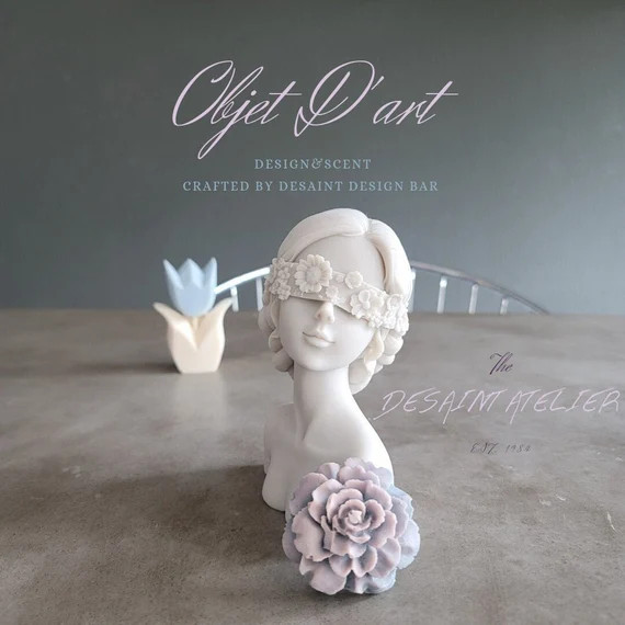 Big Scented Flower Girl Candle/aesthetic /goddess Candle/torso | Etsy | Etsy (US)