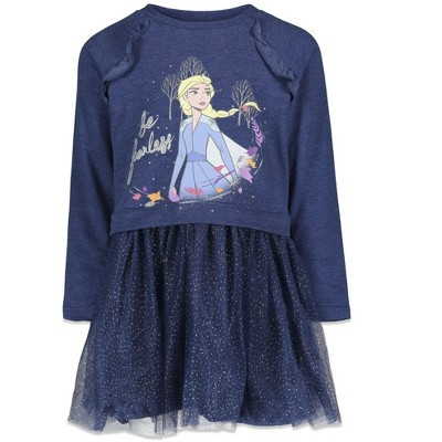 Disney Frozen Elsa Toddler Girls Dress Purple 4T | Target