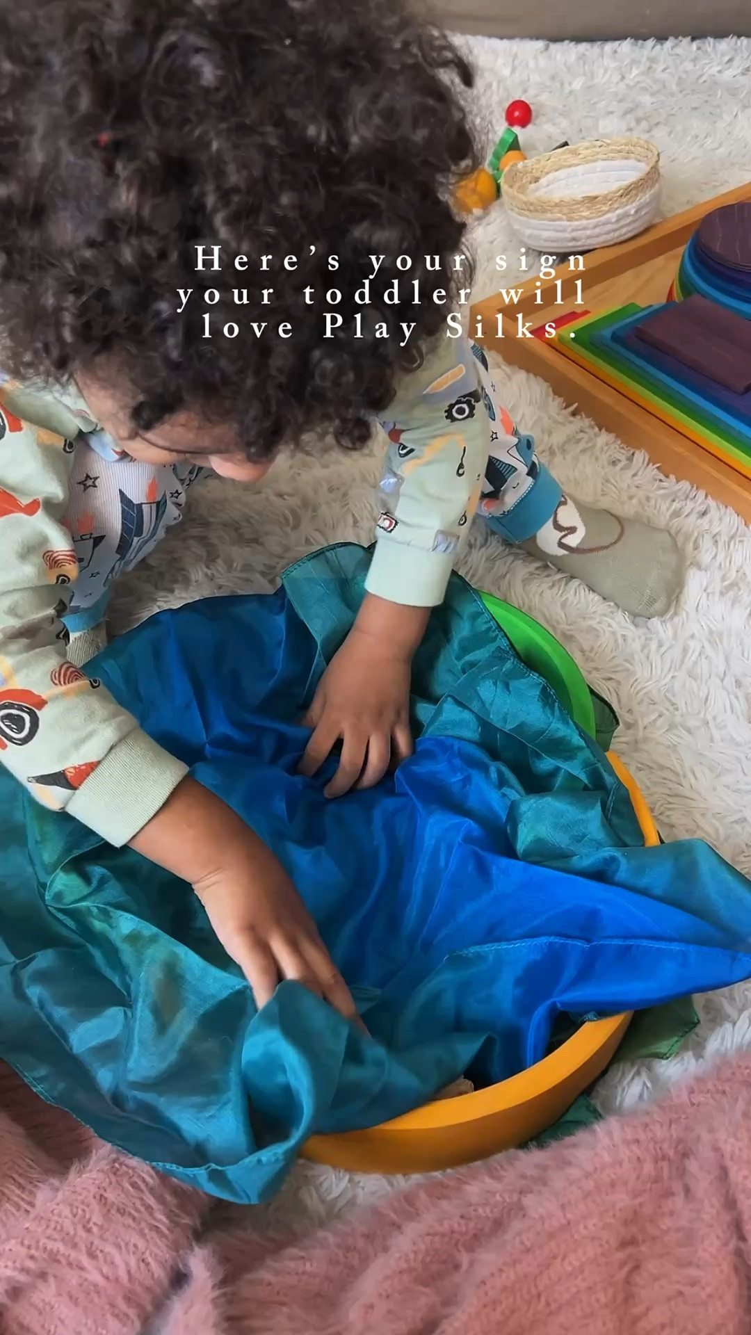 So we’ve been really into open-ended play/toys lately these are toys that have no end and can be played with openly basically endlessly. 

When I came across Play Silks, I wasn’t sure if it was something that would be worth even getting or if Mason would even like it but I decided to take a chance and I’m glad I did because he really loves this thing. 

The first day he got it he played with it all day for hours on end. He wanted to take it outside. And I’m glad he did because just watching him run in the wind with it was everything 😅🥰

Got ours from @sarahssilks and I’ve linked them too!

#LTKKids