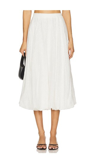 Kissel Skirt in White | Revolve Clothing (Global)