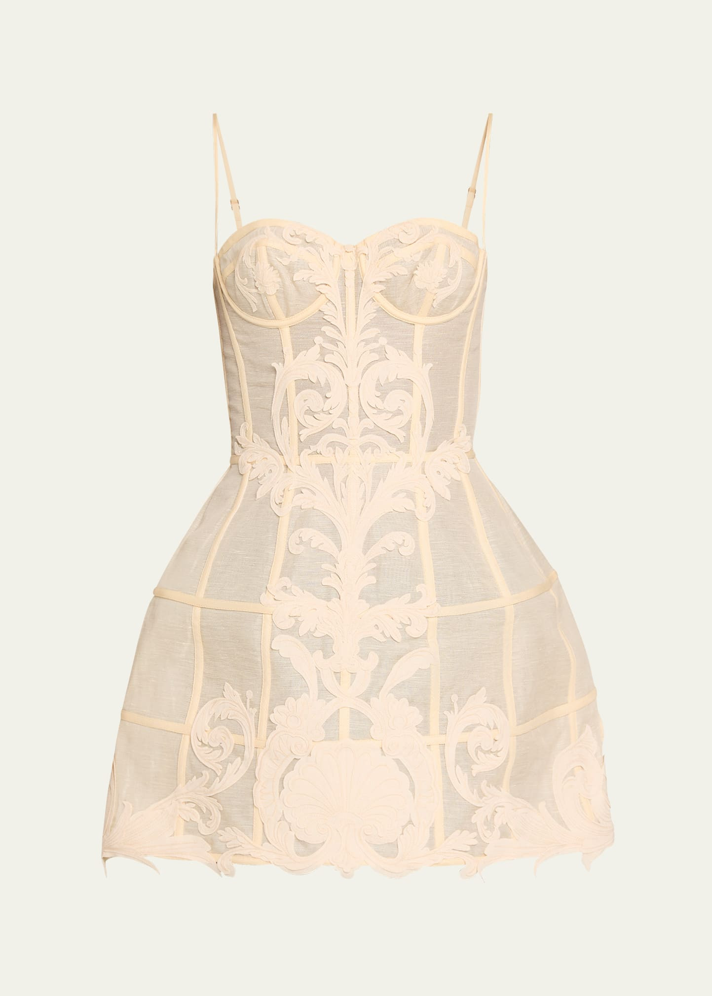 Zimmermann Rebellion Filigree Mini Dress | Bergdorf Goodman