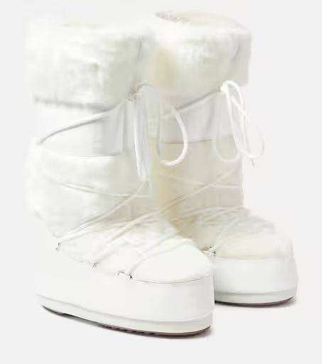 Icon faux fur-trimmed snow boots | Mytheresa (US/CA)