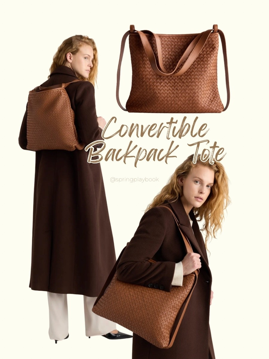 Last year I bought a convertible backpack tote and it became my most used and versatile bag. Here are some current options…

Spring | Autumn | warm tone

#LTKWorkwear #LTKTravel #LTKmomlife