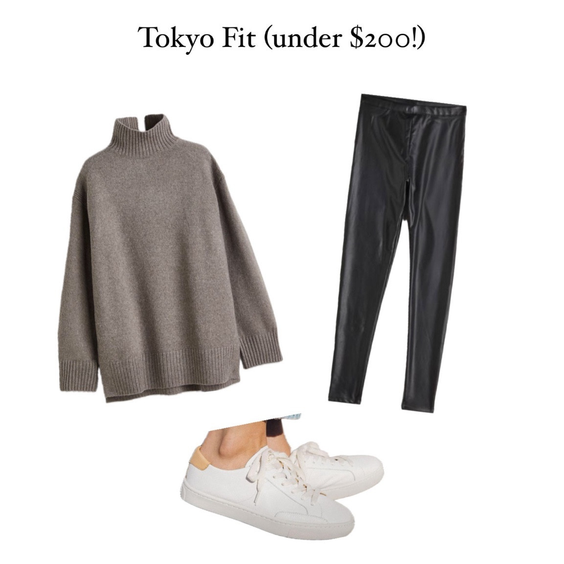 The sweater is no longer available in this exact taupe colorway, but the same sweater is offered in a ton of new colors now!!

I sized up to a medium for the sweater for an oversized look!

And shocker, same sneakers as always lolol

#LTKCyberWeek #LTKsalealert #LTKSeasonal