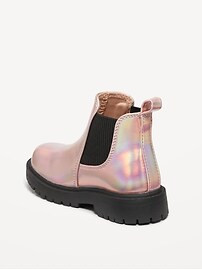 Faux-Leather Chelsea Boots for Toddler Girls | Old Navy (US)