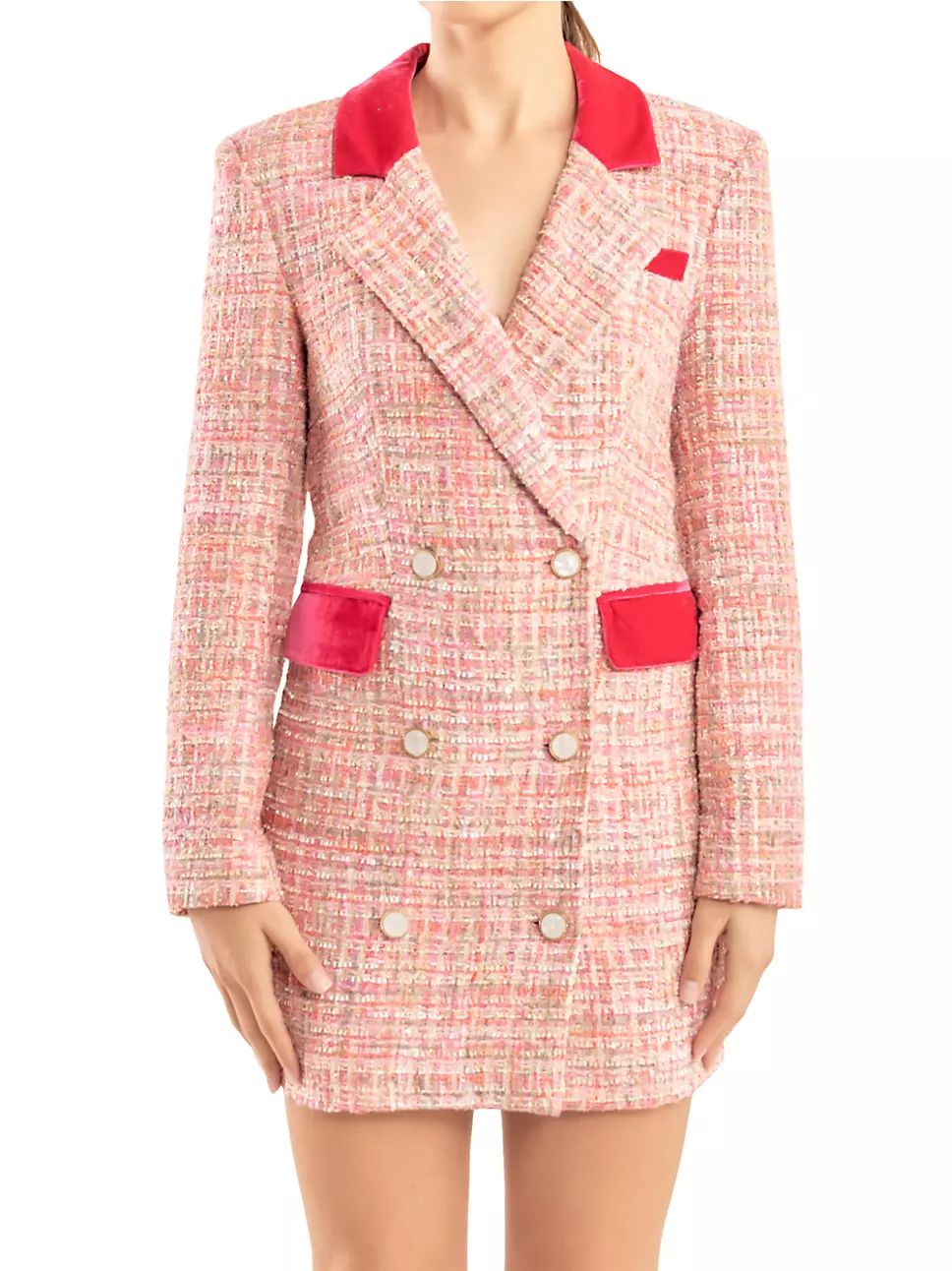 Tweed Blazer Dress | Saks Fifth Avenue