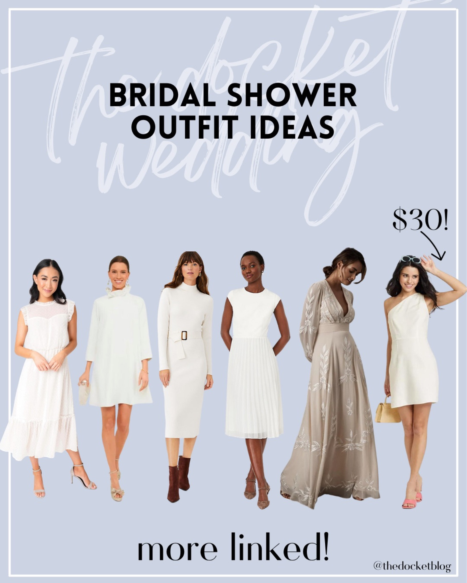Bridal shower or rehearsal dinner outfit ideas for the bride 



#LTKsalealert #LTKwedding #LTKstyletip