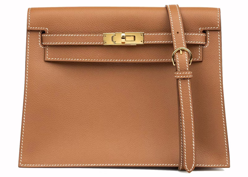Women's Hermes Bag Kelly Danse in Gold | StockX