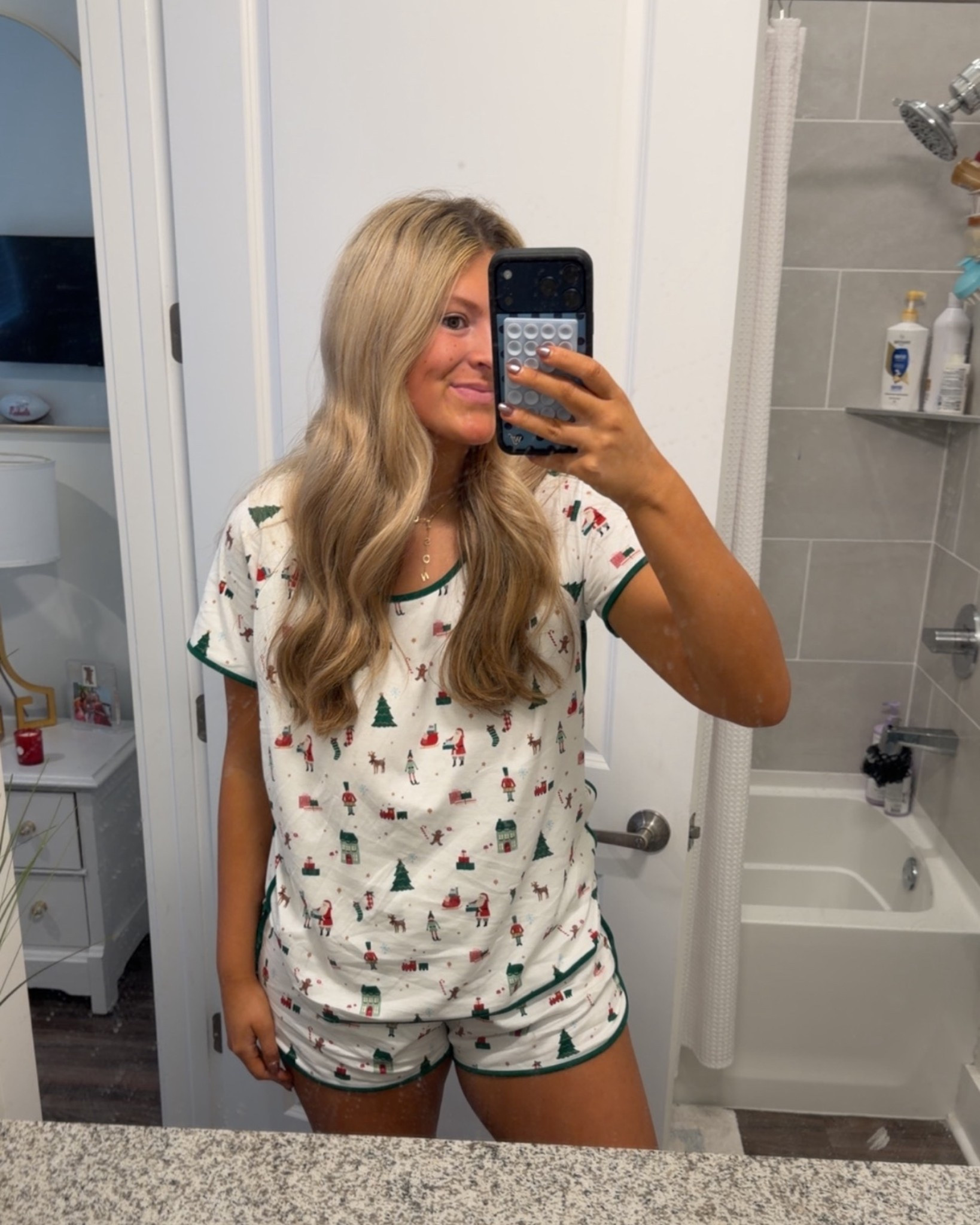 Lake Christmas pjs!! So cute!