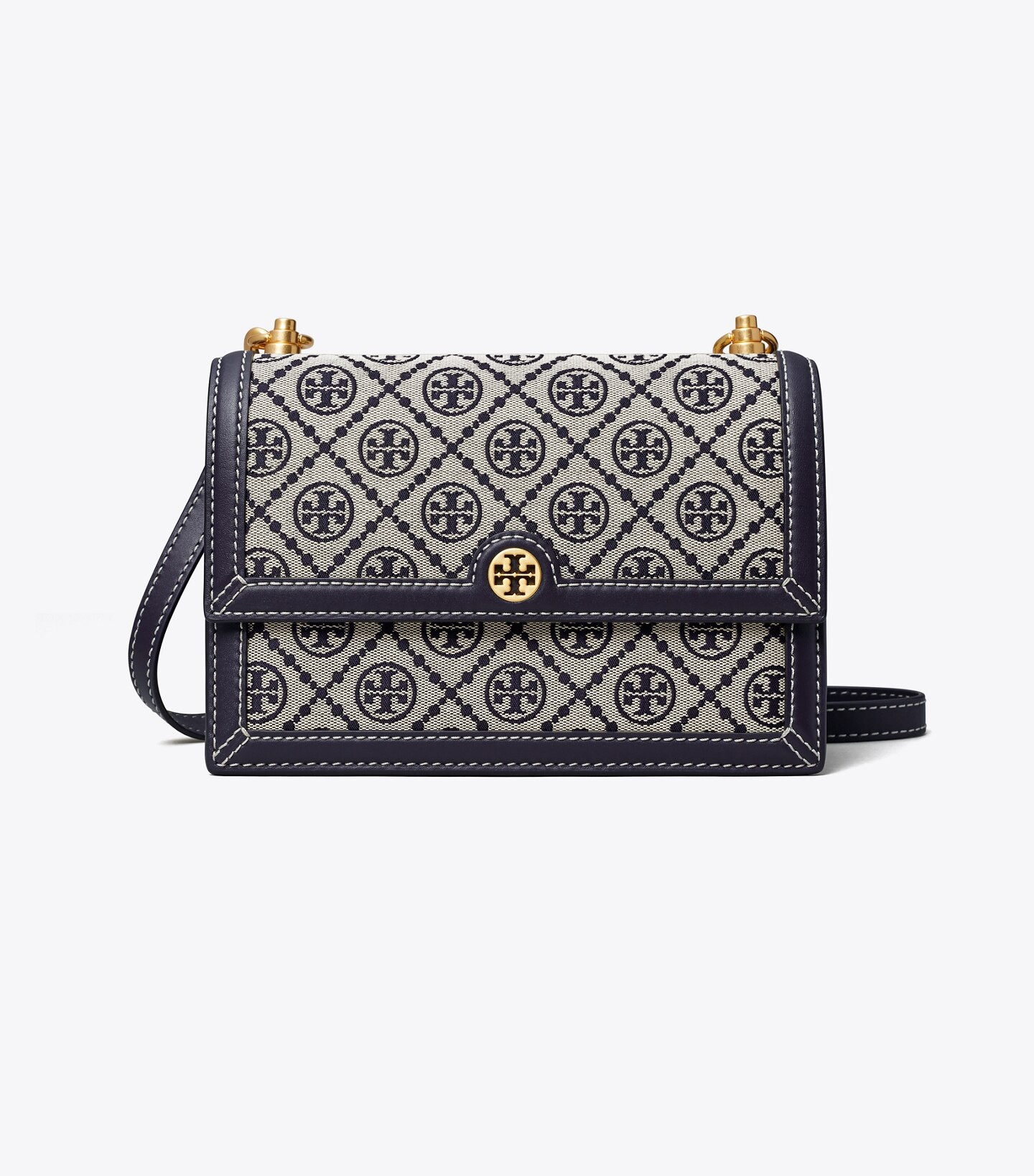 SMALL T MONOGRAM SHOULDER BAG | Tory Burch (US)