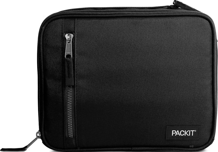 PackIt Freezable Classic Lunch Box, Black | Amazon (US)