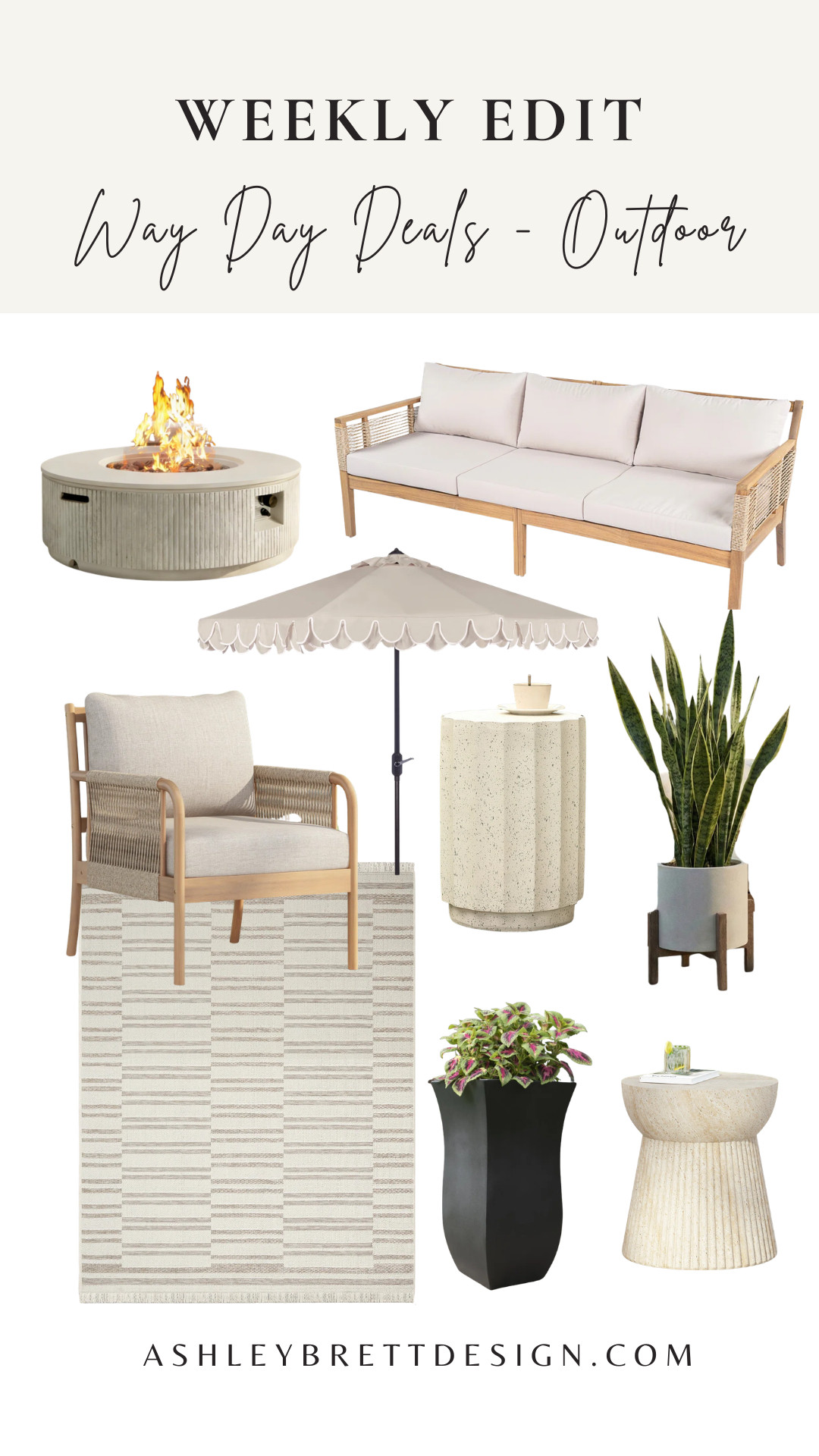 Outdoor patio finds from the Wayfair Way Day Sale 

 #LTKcanada #LTKsummer #LTKhome