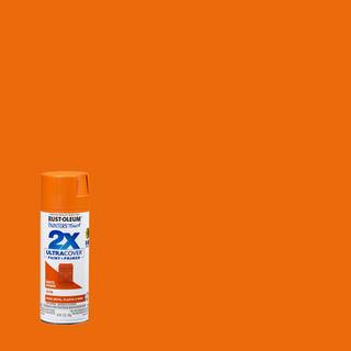 12 oz. Satin Rustic Orange General Purpose Spray Paint | The Home Depot