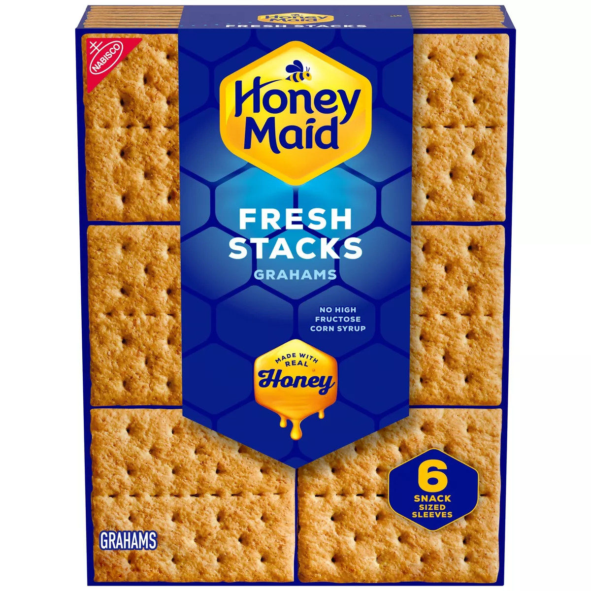 Honey Maid Fresh Stacks Honey Graham Crackers - 12.2oz/6ct | Target