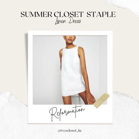 Linen Dress, summer closet staple 

#LTKSeasonal #LTKStyleTip
