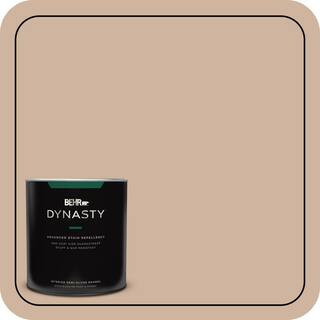 1 qt. #BNC-01 Bauhaus Buff Semi-Gloss Enamel Interior Stain-Blocking Paint and Primer | The Home Depot