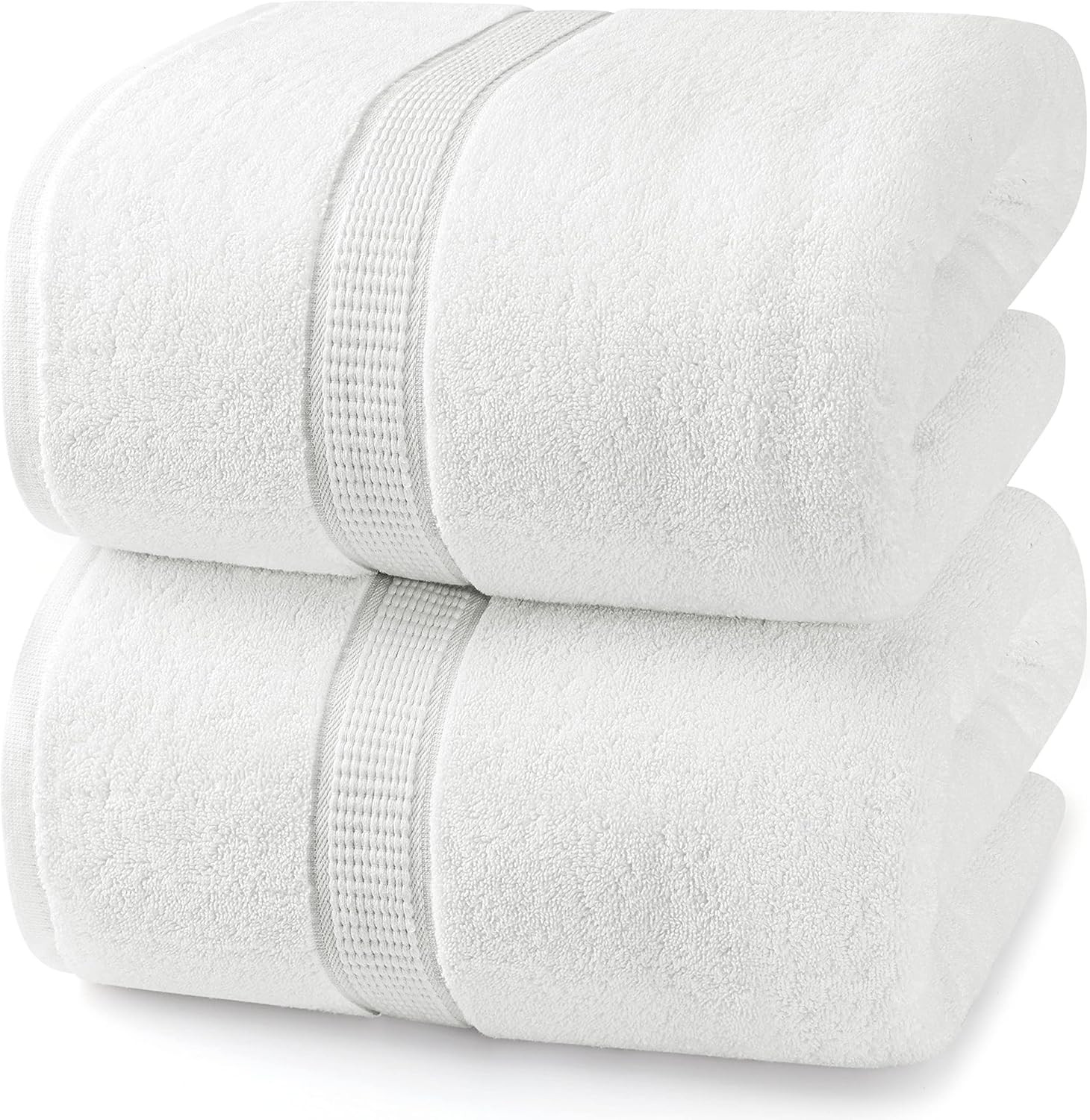 Utopia Towels - Luxurious Jumbo Bath Sheet 2 Piece - 600 GSM (35X70 Inches) 100% Ring Spun Cotton... | Amazon (US)