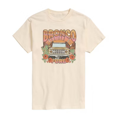 Ford Bronco Tee Womens Juniors Crew Neck Short Sleeve Regular Fit Graphic T-Shirt | JCPenney