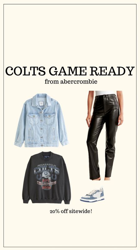 Colts game fit for the fall! #fballootd #gamedayfit #gamedayootd

#LTKsalealert #LTKstyletip #LTKfindsunder100