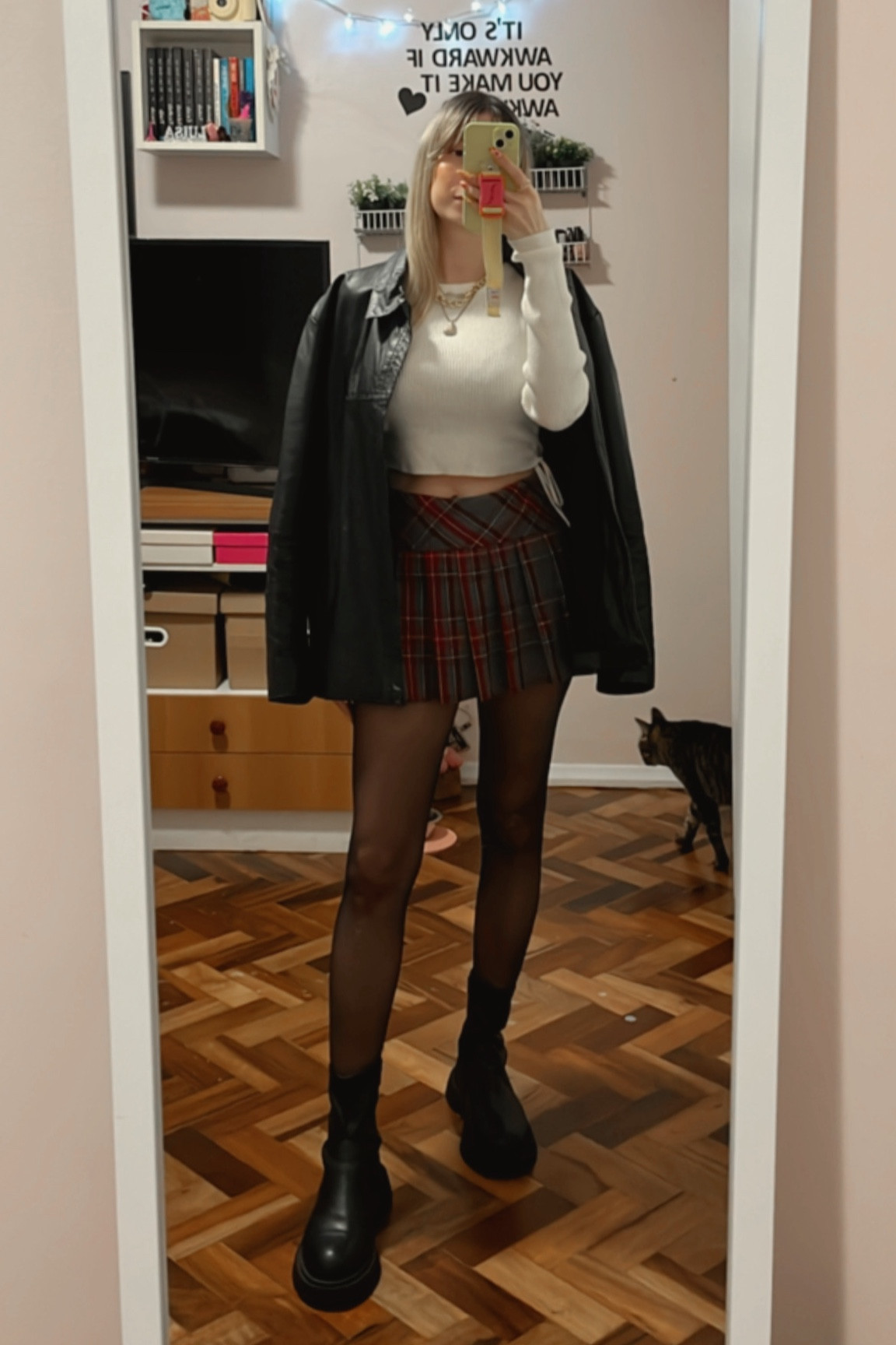 Jaqueta de Couro 🤝🏻 Mini Saia 

#LTKbrasil #LTKwinter #LTKstyletip