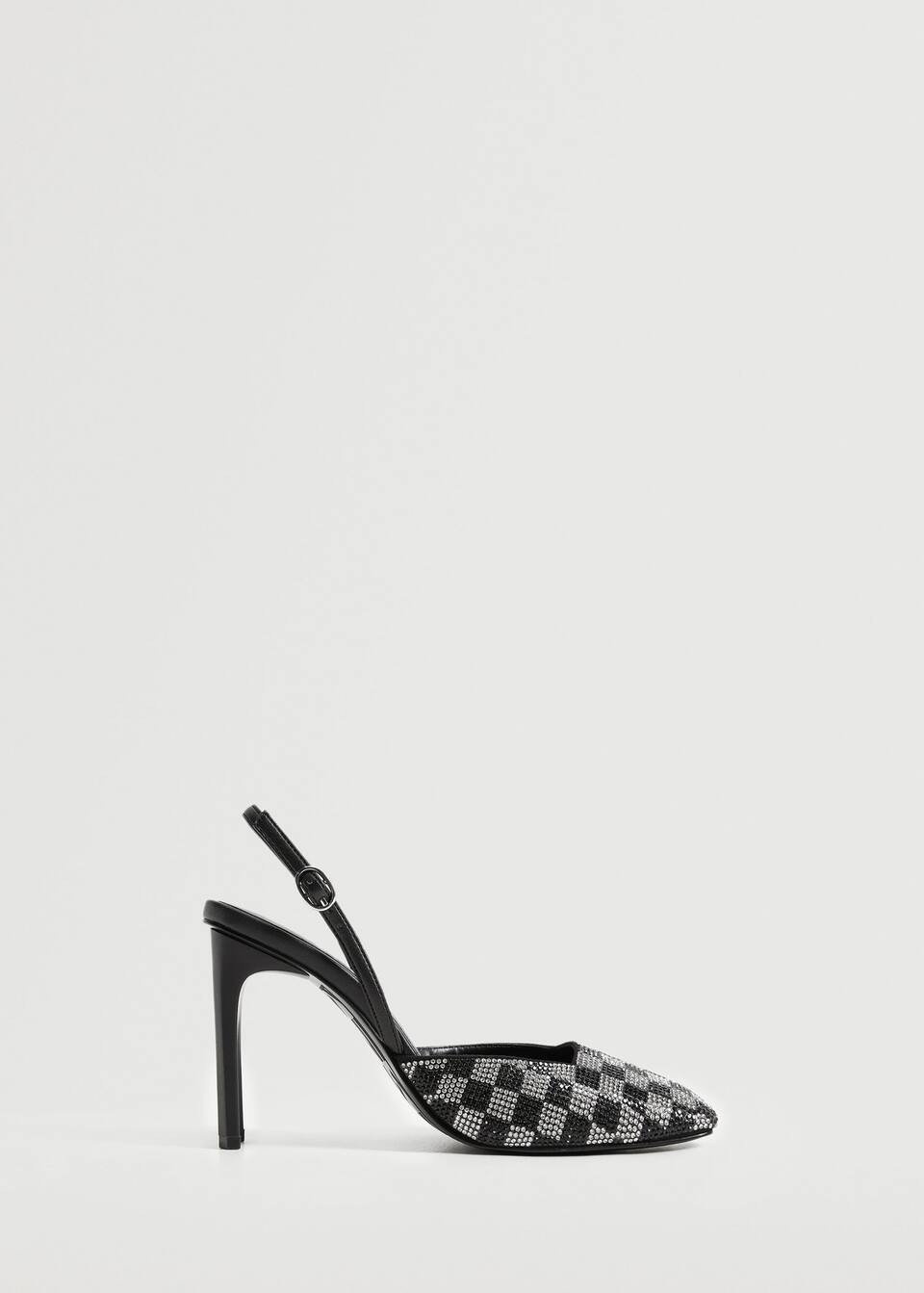 Crystal stiletto shoes | MANGO (US)
