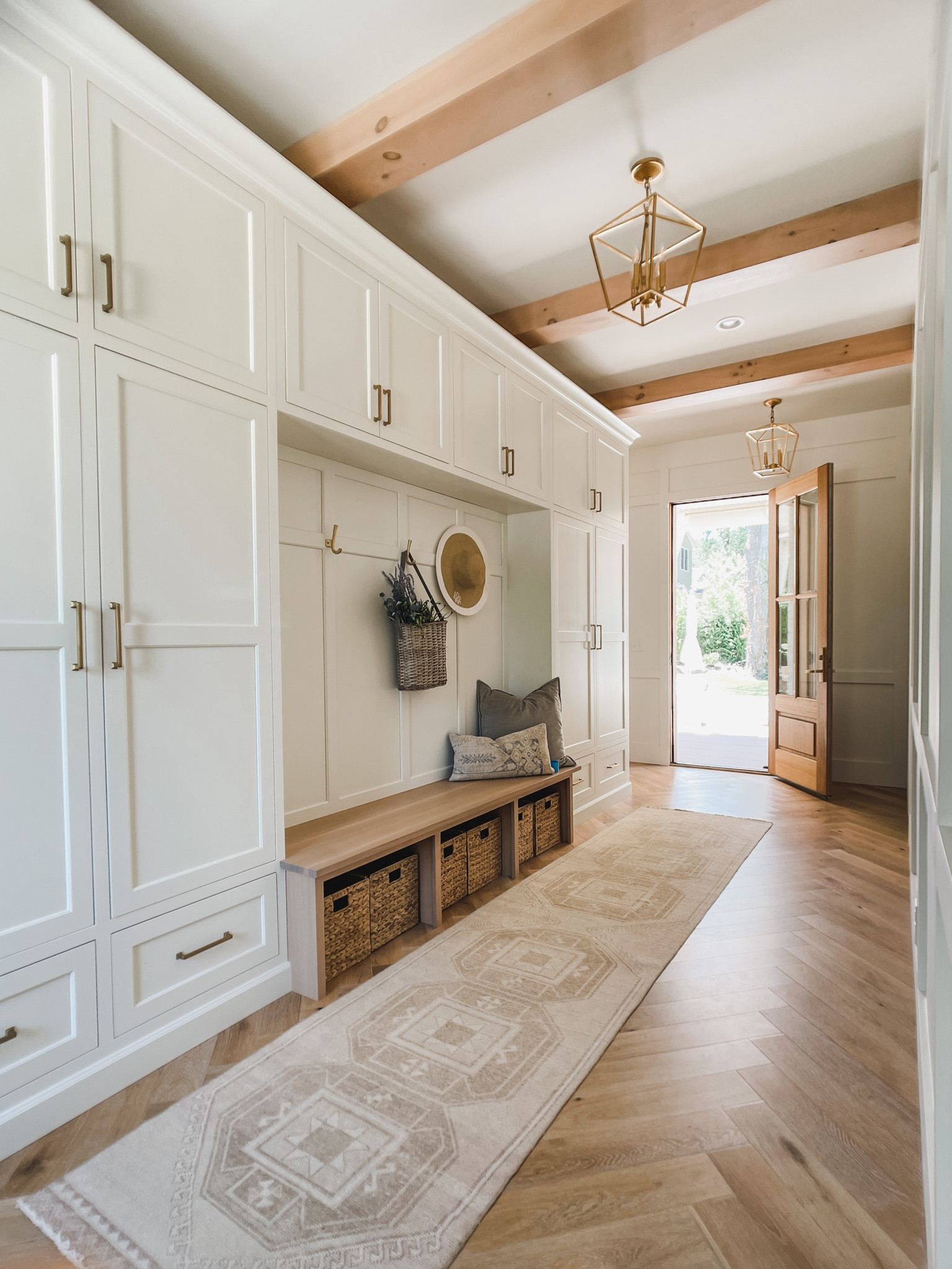 Mudroom - vintage rugs - shop the look! 

#LTKhome #LTKFind #LTKsalealert