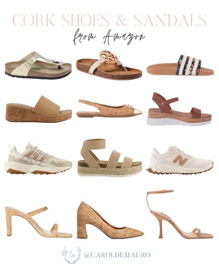 Check out the variety of stylish cork shoes and chic sandals at great prices from Amazon! They're perfect for your next summer vacation, casual outing, weddings, or any events!
#shoeinspo #springfashion #affordablefinds #vacationwear

#LTKSeasonal #LTKStyleTip #LTKShoeCrush