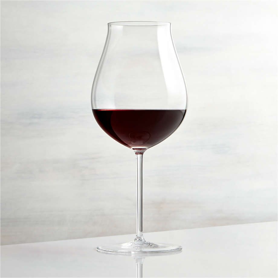 Vineyard Pinot Noir Wine Glass + Reviews | Crate & Barrel | Crate & Barrel