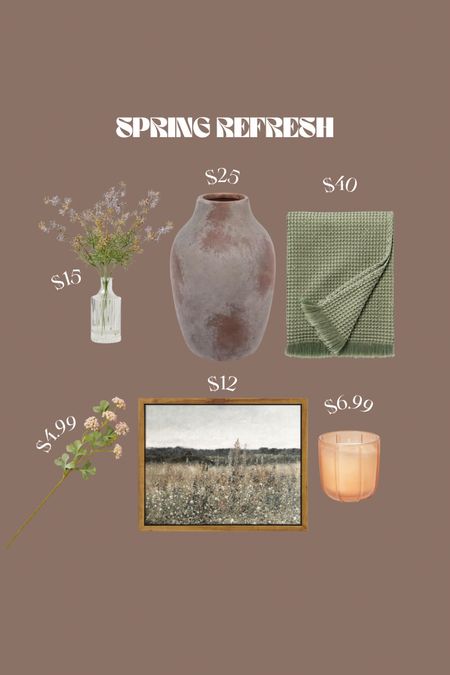 Spring decor refresh 💐 
DM me for vase link! 