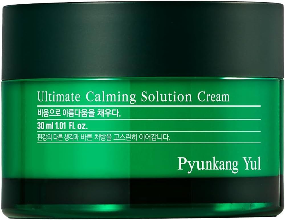 Pyunkang Yul Ultimate Calming Solution Cream with Squalane, Shea Butter, Ceramides, Tea Tree, CIC... | Amazon (US)