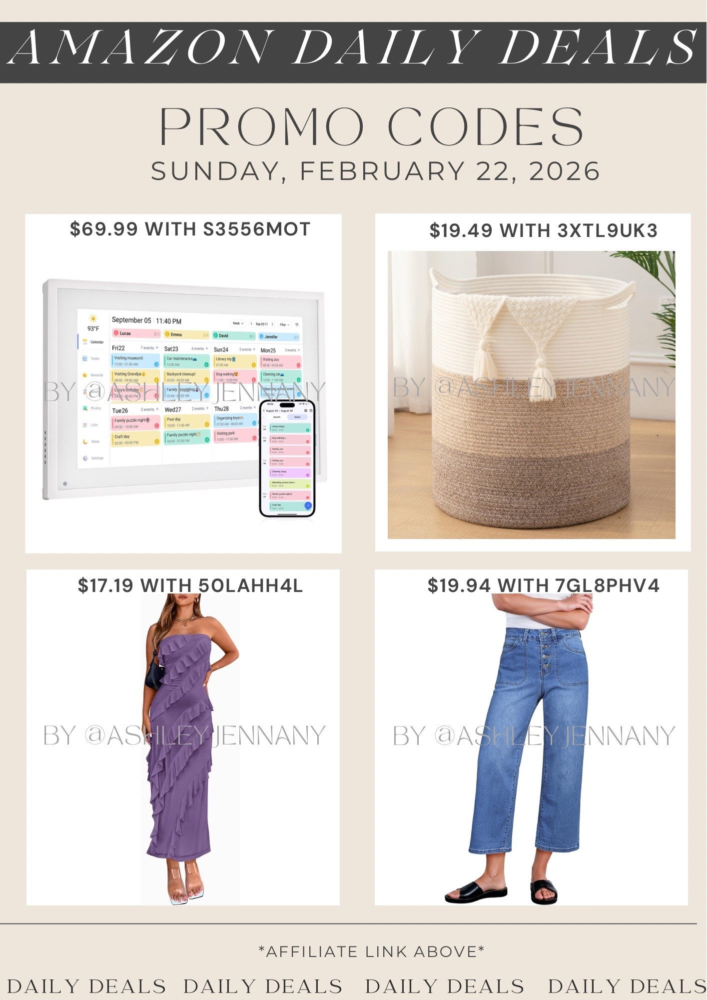 Amazon fashion and home deals 

#LTKHome #LTKMidsize #LTKSaleAlert