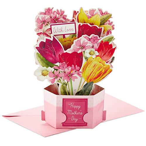 Hallmark Paper Wonder Pop Up Mothers Day Card (Marjolein Bastin Bouquet) | Amazon (US)
