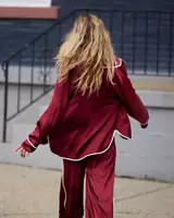 Aerie Off-Duty Satin Piping Shirt | Aerie