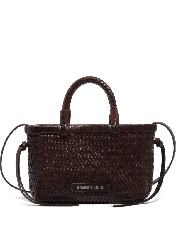mini leather tote bag | Farfetch Global