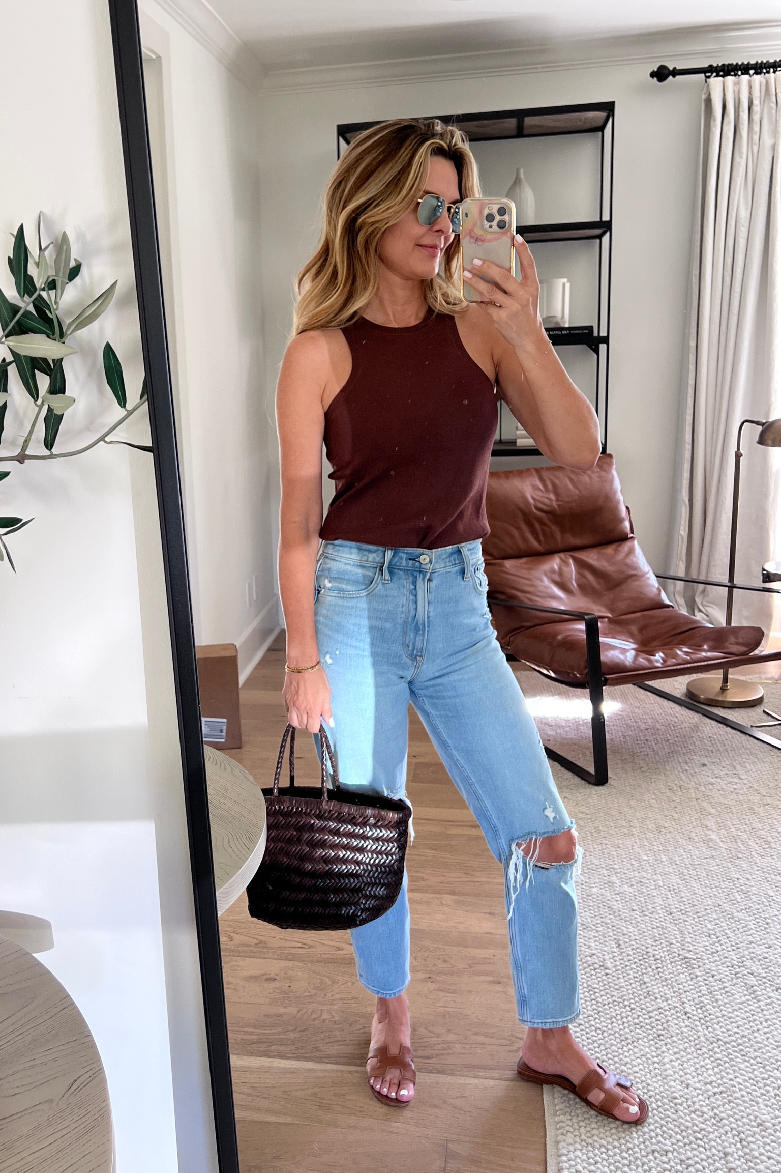 My favorite tank under $30.00. Must have staple. 
Jeans are tts 
Bag is dragon diffusion mini tote


#LTKstyletip #LTKunder50 #LTKunder100