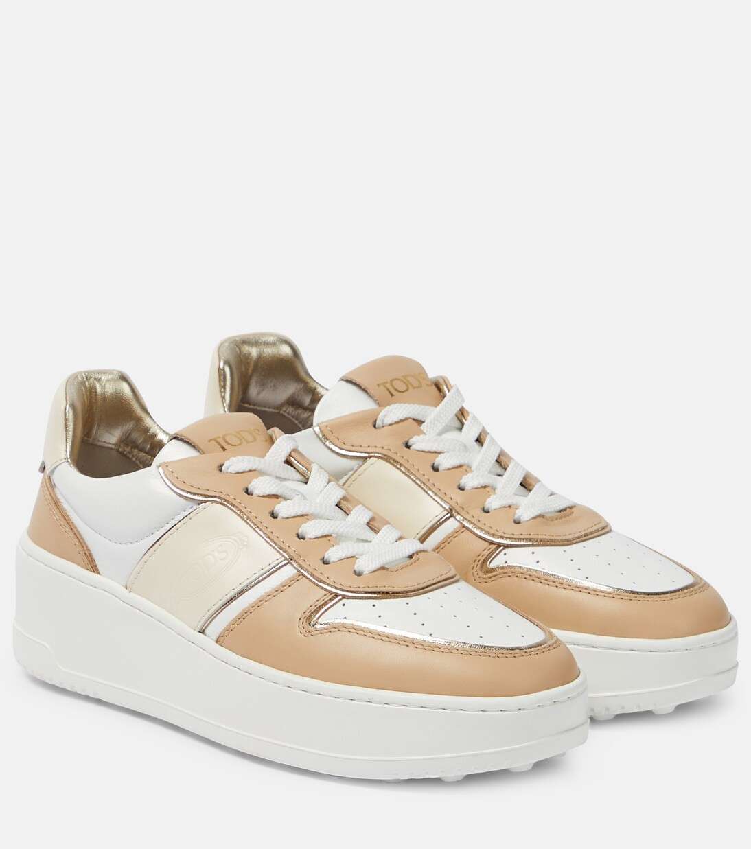 Cassetta leather low-top sneakers | Mytheresa (US/CA)