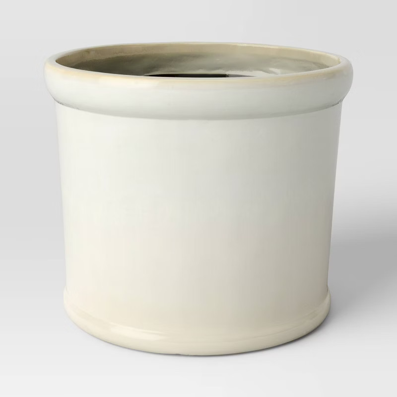 Indoor/Outdoor Composite Classic Planter White - Threshold™ | Target