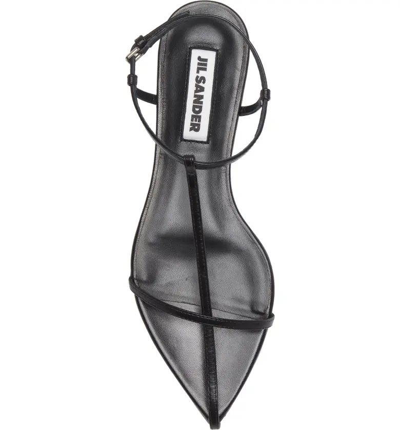 Jil Sander T-Strap Pointed Toe Sandal | Nordstrom | Nordstrom