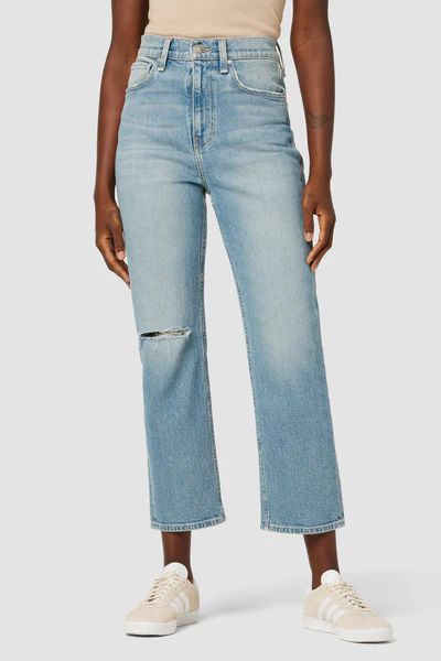 Jade High-Rise Straight Crop Loose Fit Jean | Hudson Jeans