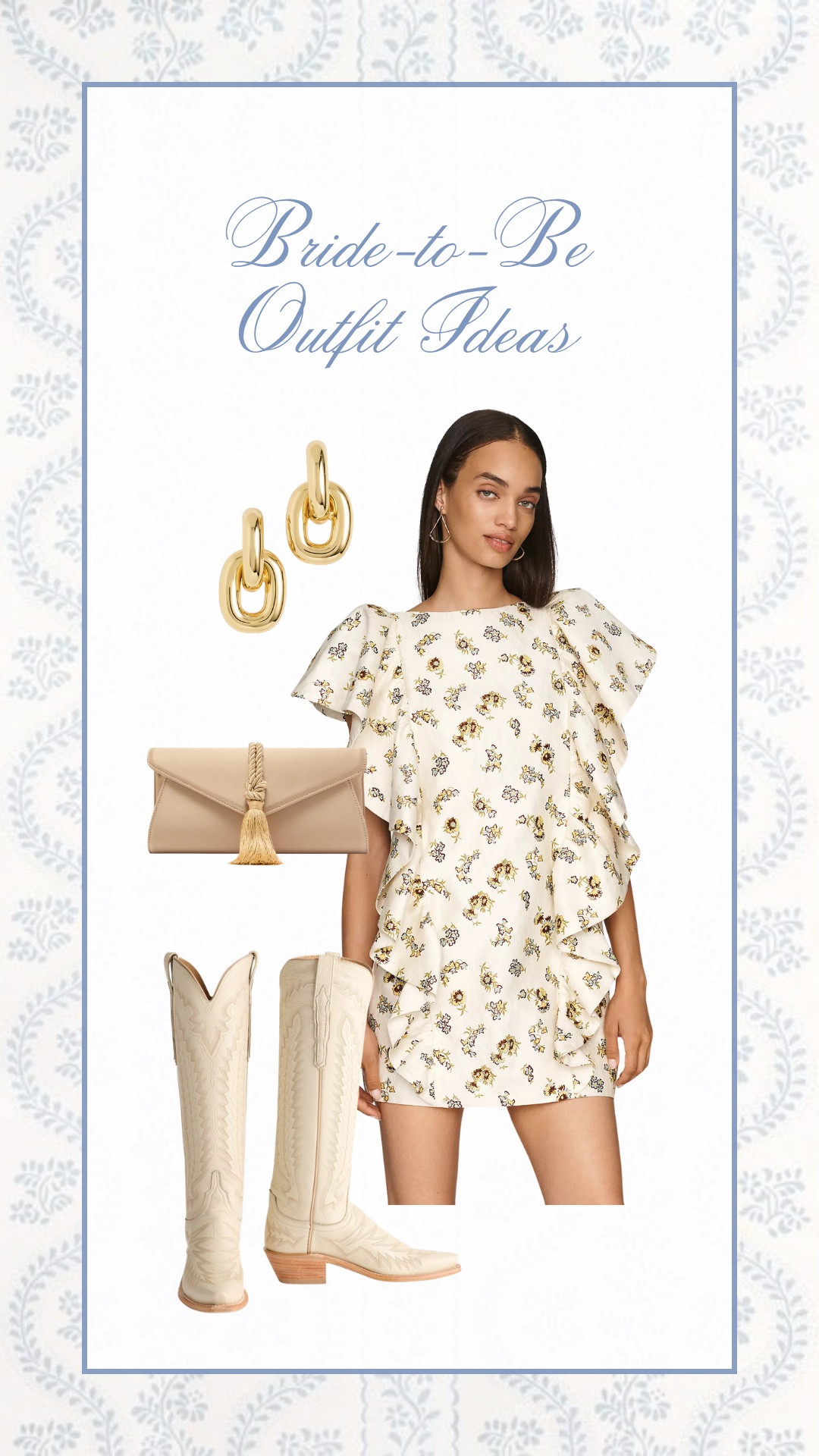 Outfit idea for the bride-to-be!

Bridal outfit // white dress