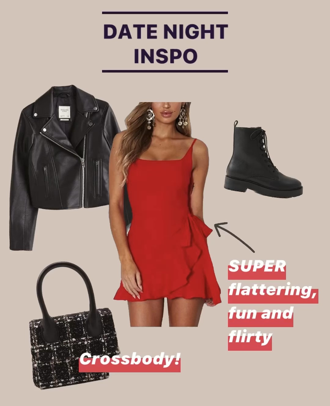 Amazon dress UNDER $30! If in between sizes, size down. 

Fall date night outfit, red wrap dress, sexy outfit, flirty dress, super flattering 

#LTKunder50 #LTKsalealert #LTKunder100