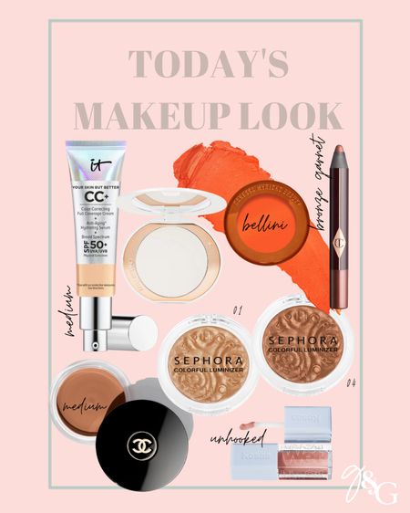 Todays makeup info :: it cosmetics, charlotte tilbury, danessa myricks, Chanel, kosas, Sephora 

#LTKSeasonal #LTKfindsunder100 #LTKbeauty