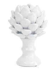 5.5x9 Ceramic Artichoke Sculpture Decor | TJ Maxx