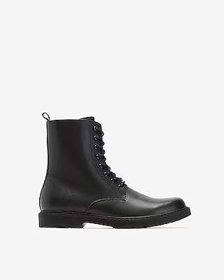 Black Combat Boots | Express