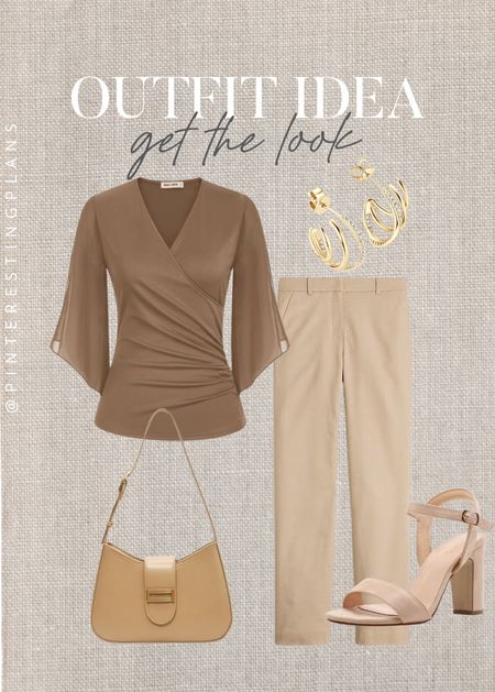 Outfit Idea get the look 🙌🏻🙌🏻

Workwear outfit, work pants, heeled sandals brown blouse

#LTKshoecrush #LTKSeasonal #LTKworkwear