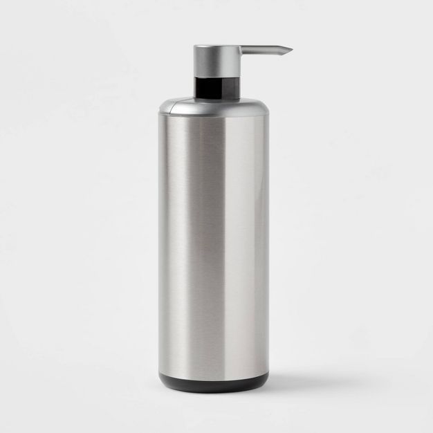 Touchless Stainless Steel Soap Pump Metallic Gray - Threshold&#8482; | Target