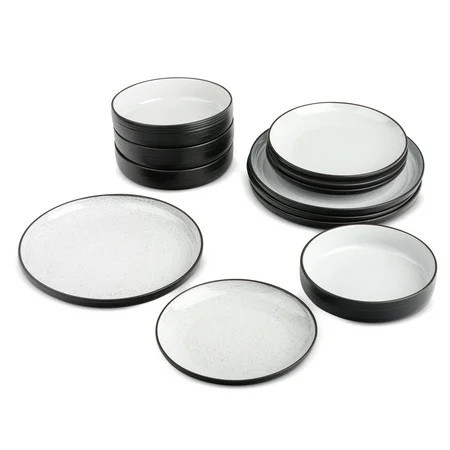 Yellowstone Beth 12-Piece Ceramic Dinnerware Set | Walmart (US)